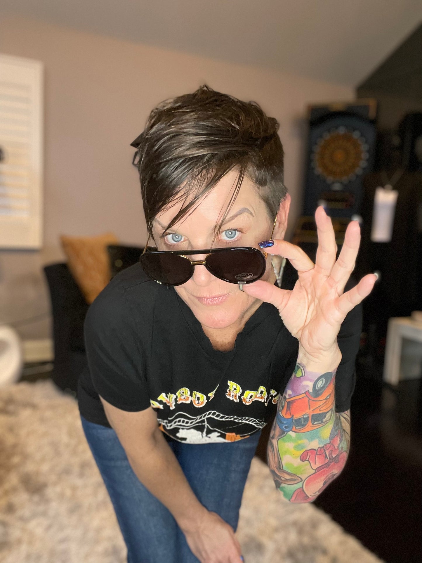 Shay Aviators (Black)