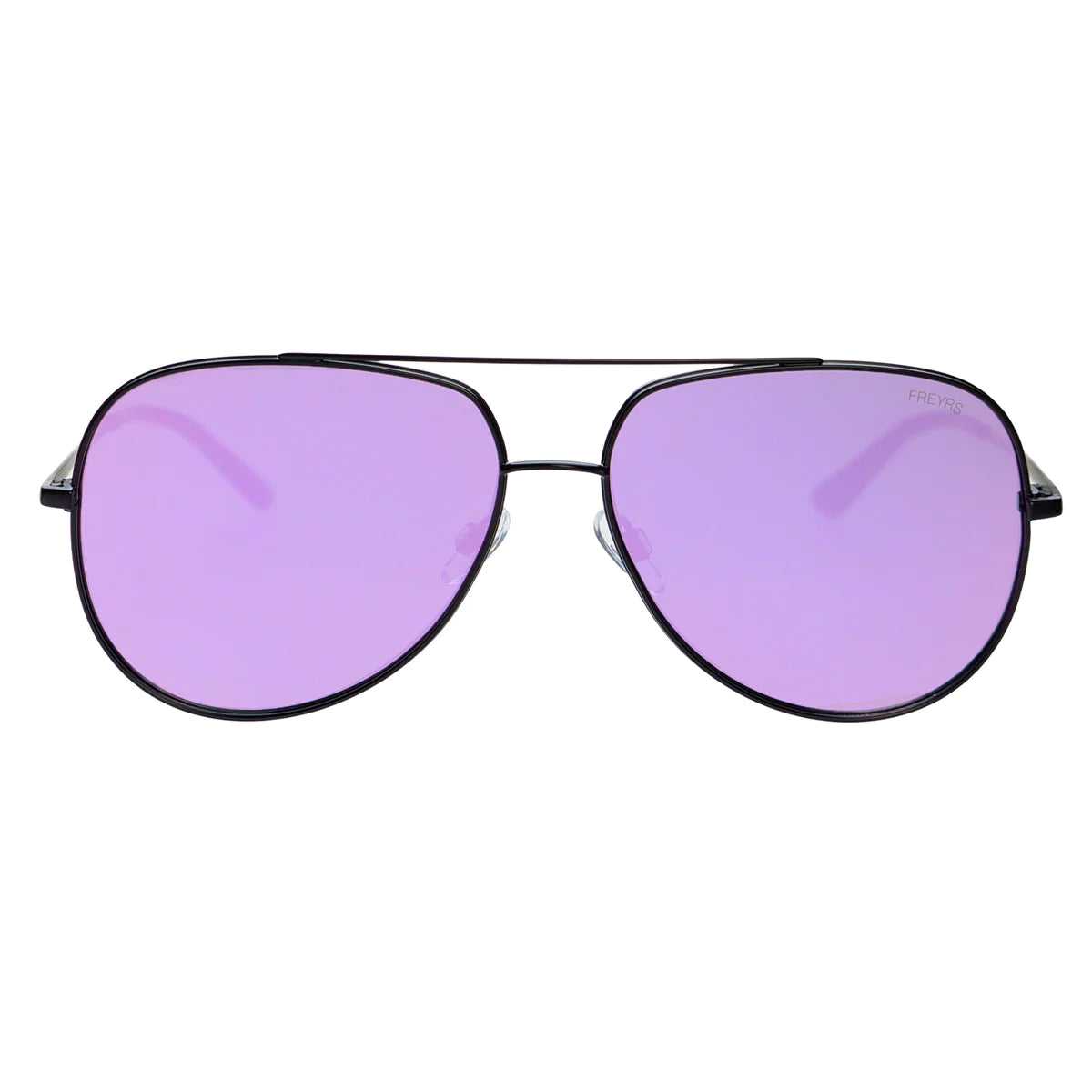Max Unisex Aviators (Blk/Lavender mirror)