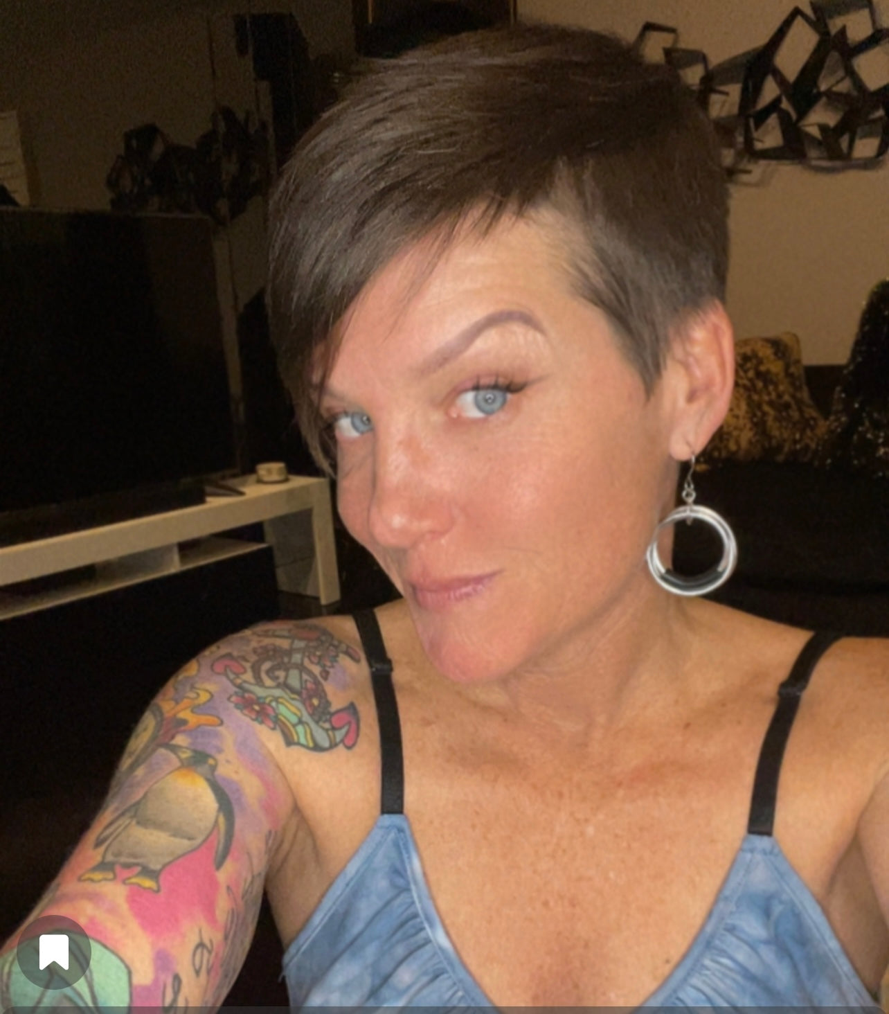 Endless Spin Silver and Black Handcrafted Earrings