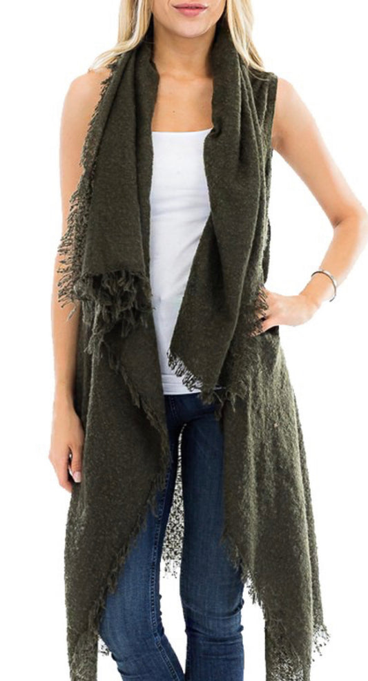 Wrap me in softness blanket vest