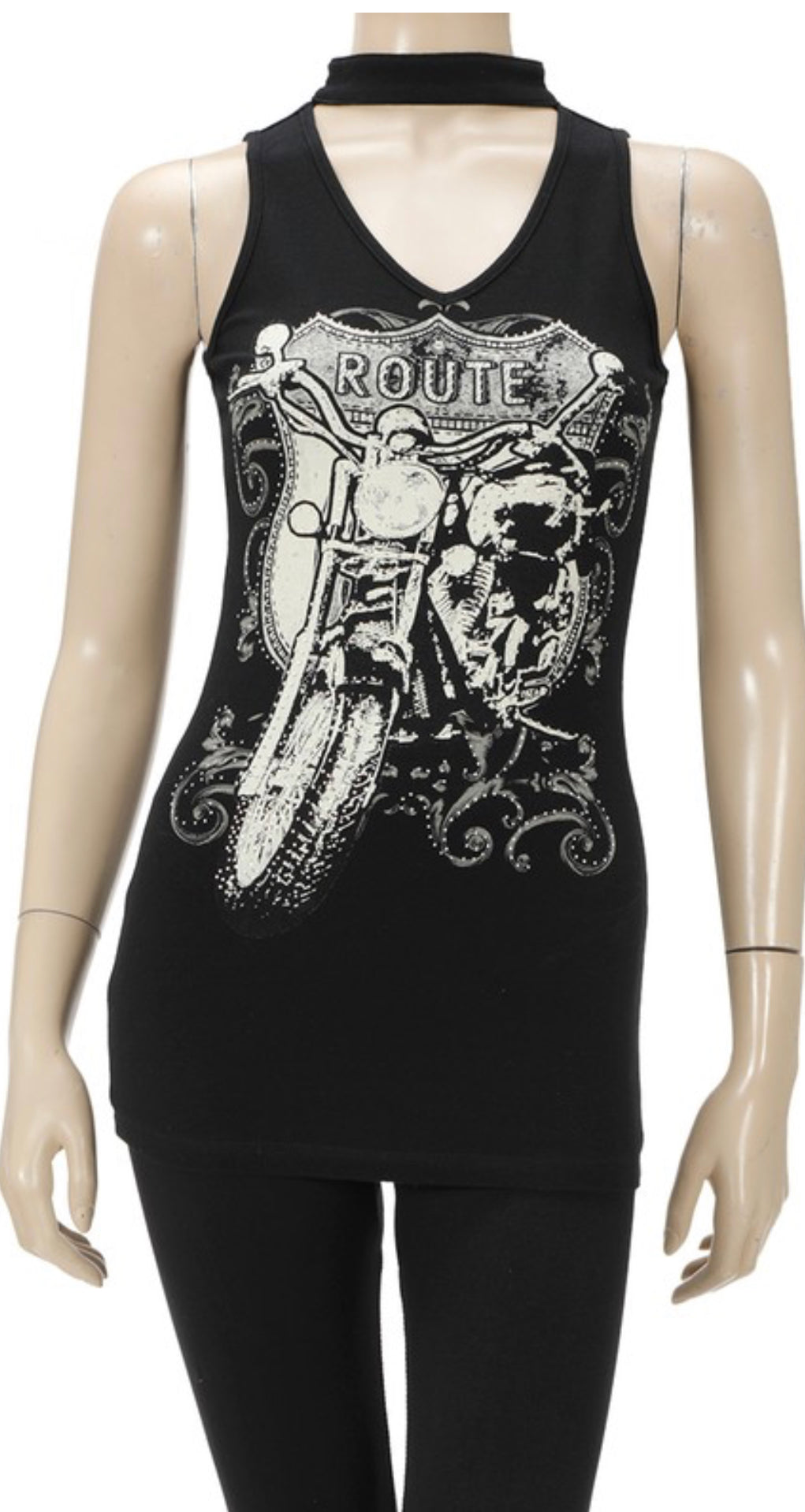 Route 66 Motorcycle Tee