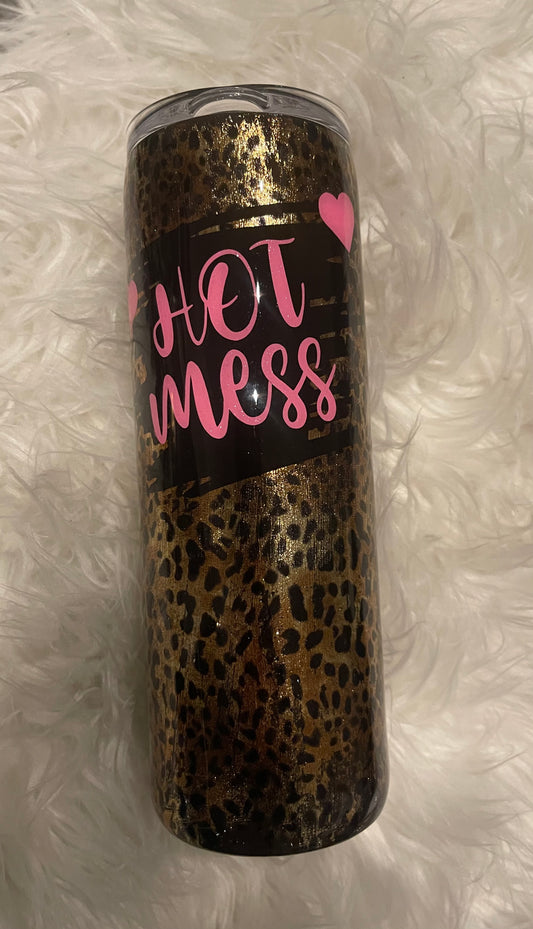 Hot Mess 20oz stainless tumbler