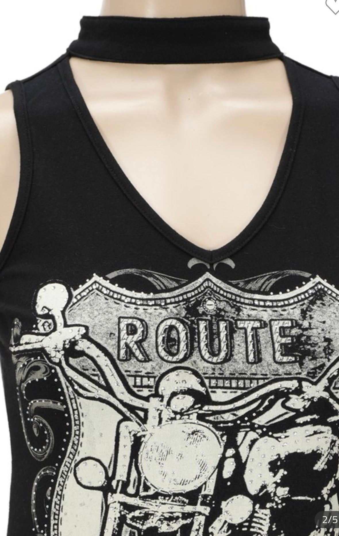 Route 66 Motorcycle Tee