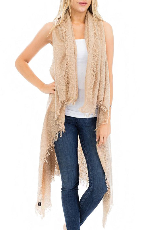 Wrap me in softness blanket vest - 2 color options